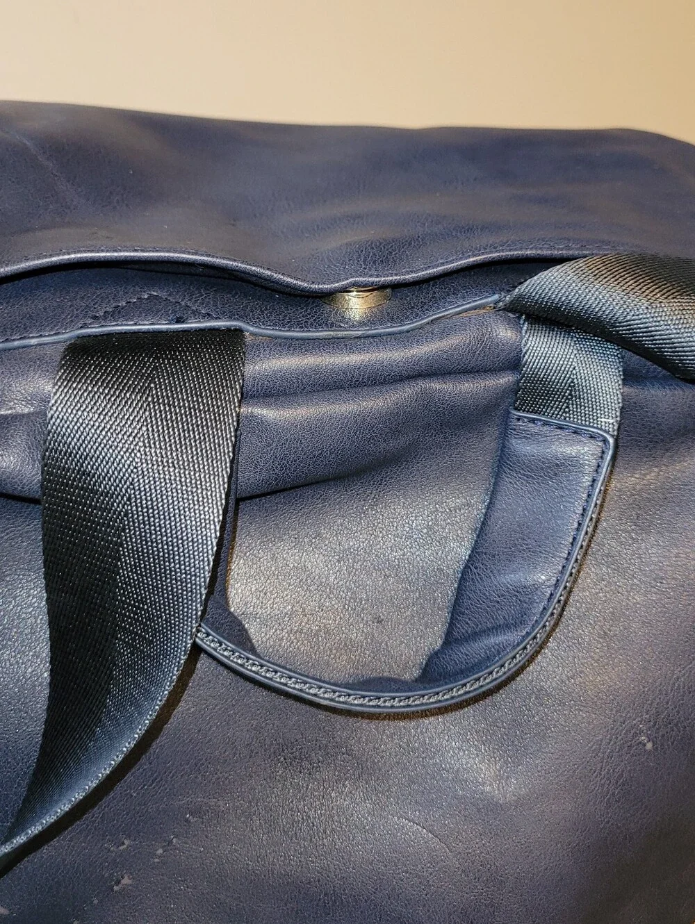 Fawn Design - Blue Bag/ Backpack Diaper Bag. Multi-pocketed Good Condition!